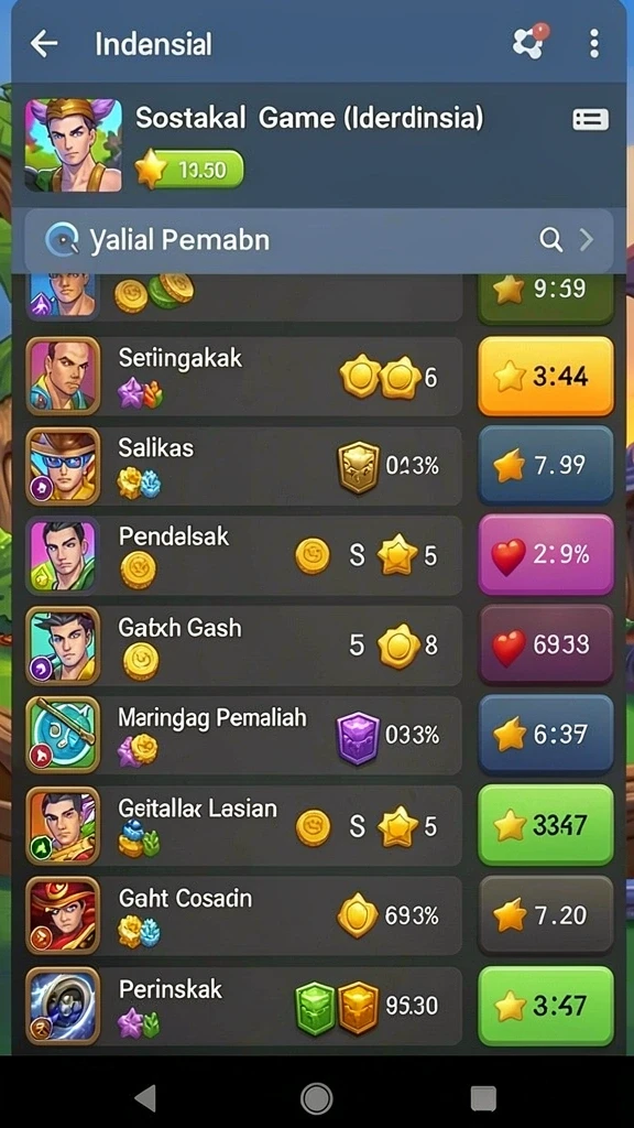 Screenshot 77win nomor 1