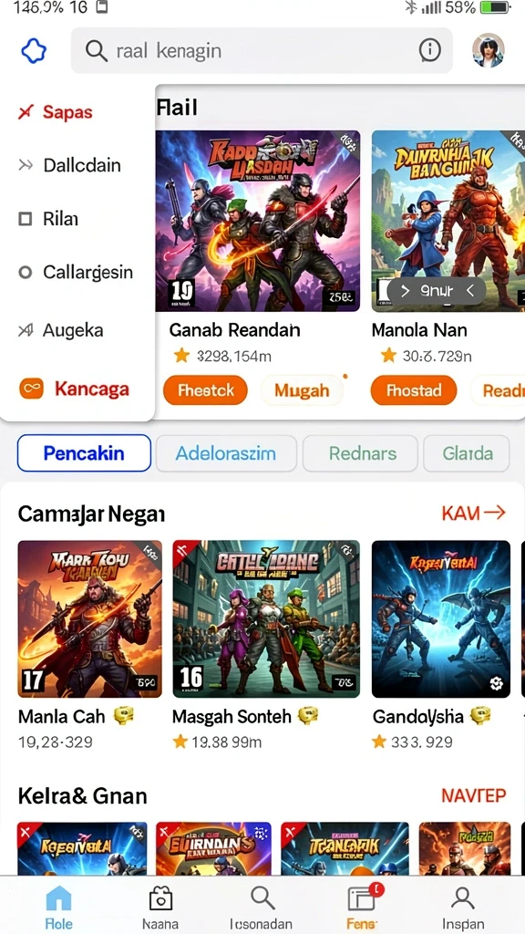 Screenshot 77win nomor 2